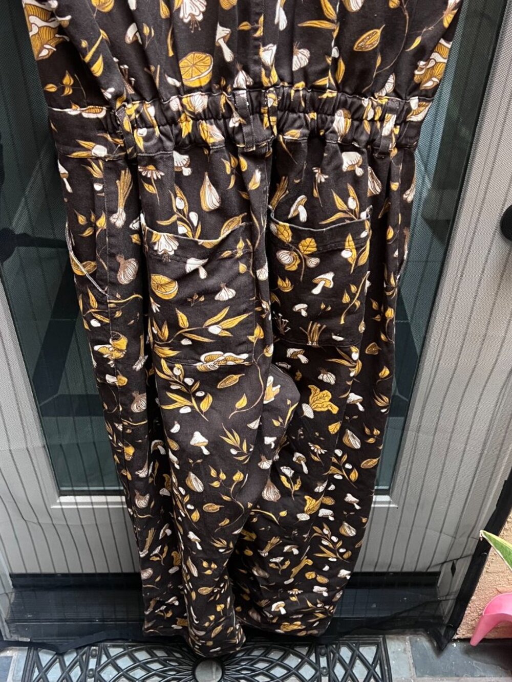 RARE Big Bud Press Cookbook Short Sleeve Jumpsuit - Picture 4 of 5